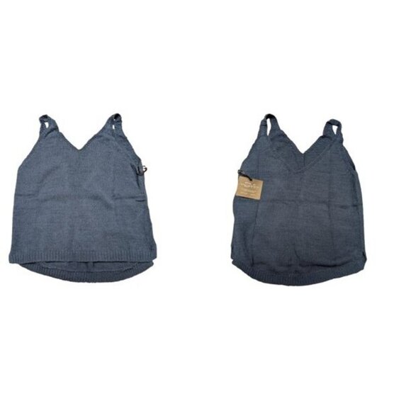 DYI Women's Sweater Tank Top Navy Size Medium - Picture 4 of 8